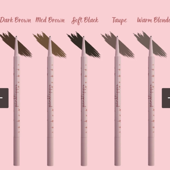 🆕️Pinklipps Brow'd Up Pencil-Soft Black - Picture 2 of 3